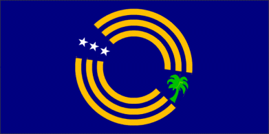 Antigua bandera de Tokelau