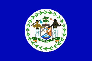 Antigua bandera de Belize Antigua bandera de Belize