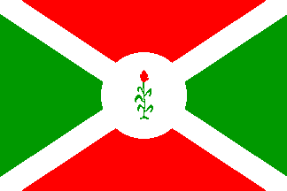 Antigua bandera de Burundi Antigua bandera de Burundi
