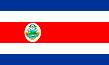 Antigua bandera de Costa Rica Antigua bandera de Costa Rica