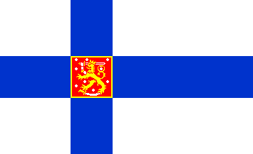 Antigua bandera de Finlandia Antigua bandera de Finlandia