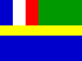 Antigua bandera de Gabon Antigua bandera de Gabon
