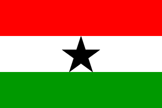 Antigua bandera de Ghana Antigua bandera de Ghana