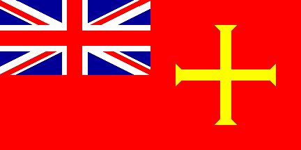 Antigua bandera de Guernsey Antigua bandera de Guernsey