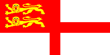 Antigua bandera de Isla de Sark Antigua bandera de Isla de Sark