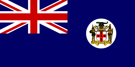 Antigua bandera de Jamaica Antigua bandera de Jamaica
