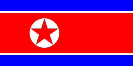 Antigua bandera de Corea del norte Antigua bandera de Corea del norte