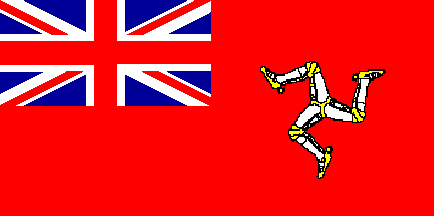 Antigua bandera de Isla de Man Antigua bandera de Isla de Man