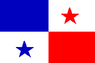 Antigua bandera de Panamá Antigua bandera de Panamá
