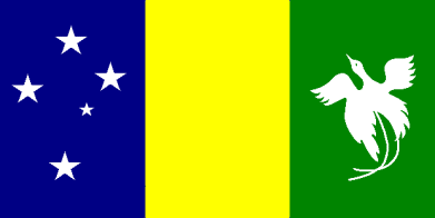 Antigua bandera de Papua Nueva Guinea Antigua bandera de Papua Nueva Guinea