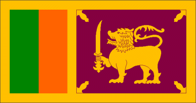 Antigua bandera de Sri Lanka Antigua bandera de Sri Lanka