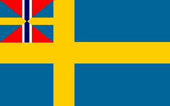 Antigua bandera de Suecia Antigua bandera de Suecia