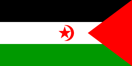 Antigua bandera de Sahara occidental Antigua bandera de Sahara occidental