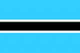 Bandera de Botswana Bandera actual de Botswana