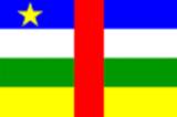Bandera de República Centro Africana Bandera actual de República Centro Africana