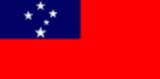 Bandera de Samoa Bandera actual de Samoa