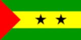 Bandera de Santo Tomé y Principe Bandera actual de Santo Tomé y Principe
