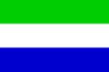 Bandera de Sierra Leona Bandera actual de Sierra Leona