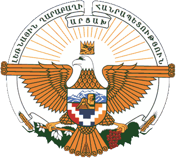 Escudo de Nagorno Karabaj Escudo actual de Nagorno Karabaj