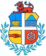 Escudo de Aruba Escudo actual de Aruba