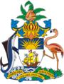 Escudo de Bahamas Escudo actual de Bahamas