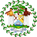 Escudo de Belize Escudo actual de Belize
