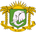 Escudo de Costa de Marfil Escudo actual de Costa de Marfil