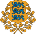 Escudo de Estonia Escudo actual de Estonia