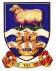 Escudo de Islas Falkland Escudo actual de Islas Falkland