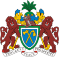 Escudo de Gambia Escudo actual de Gambia