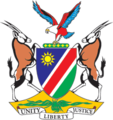 Escudo de Namibia Escudo actual de Namibia