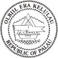 Escudo de Palau Escudo actual de Palau