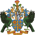 Escudo de Santa Lucía Escudo actual de Santa Lucía