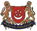 Escudo de Singapur Escudo actual de Singapur