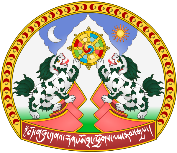 Escudo de Tibet Escudo actual de Tibet