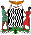 Escudo de Zambia Escudo actual de Zambia