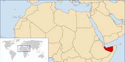 Mapa territorial global de Somalilandia Mapa del territorio actual de Somalilandia