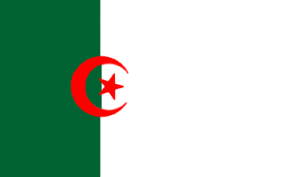 Antigua bandera de Argelia