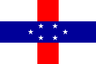 Antigua bandera de Antillas Holandesas