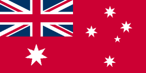 Antigua bandera de Australia