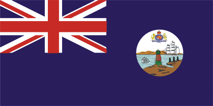 Antigua bandera de Virginia Inglesa