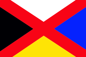 Antigua bandera de China