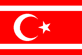 Antigua bandera de Chipre Turca
