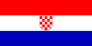 Antigua bandera de Croacia