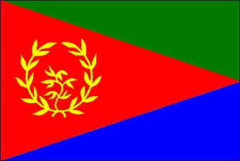 Antigua bandera de Eritrea