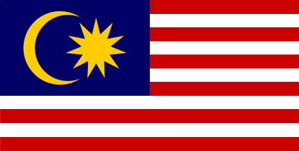 Antigua bandera de Malasia
