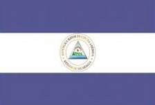 Antigua bandera de Nicaragua