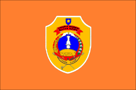 Antigua bandera de Timor del Este