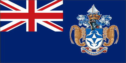 Antigua bandera de Tristan da Cunha