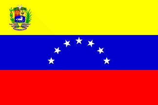 Antigua bandera de Venezuela